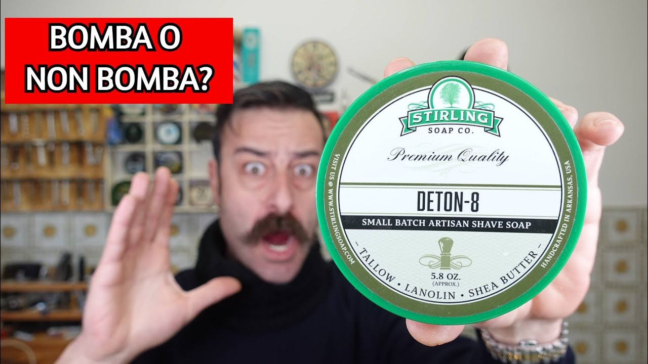 UNA RASATURA A BOMBA - DETON-8 STIRLING - OMEGA EVO TRICOLORE