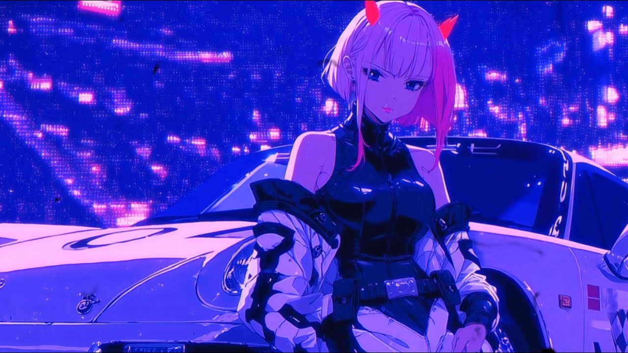 2 0 2 6 Cyber ​​Girl AE-86 : Synthwave / Dreamwave / Dark Electro Mix - Retro-Futuristic Beats