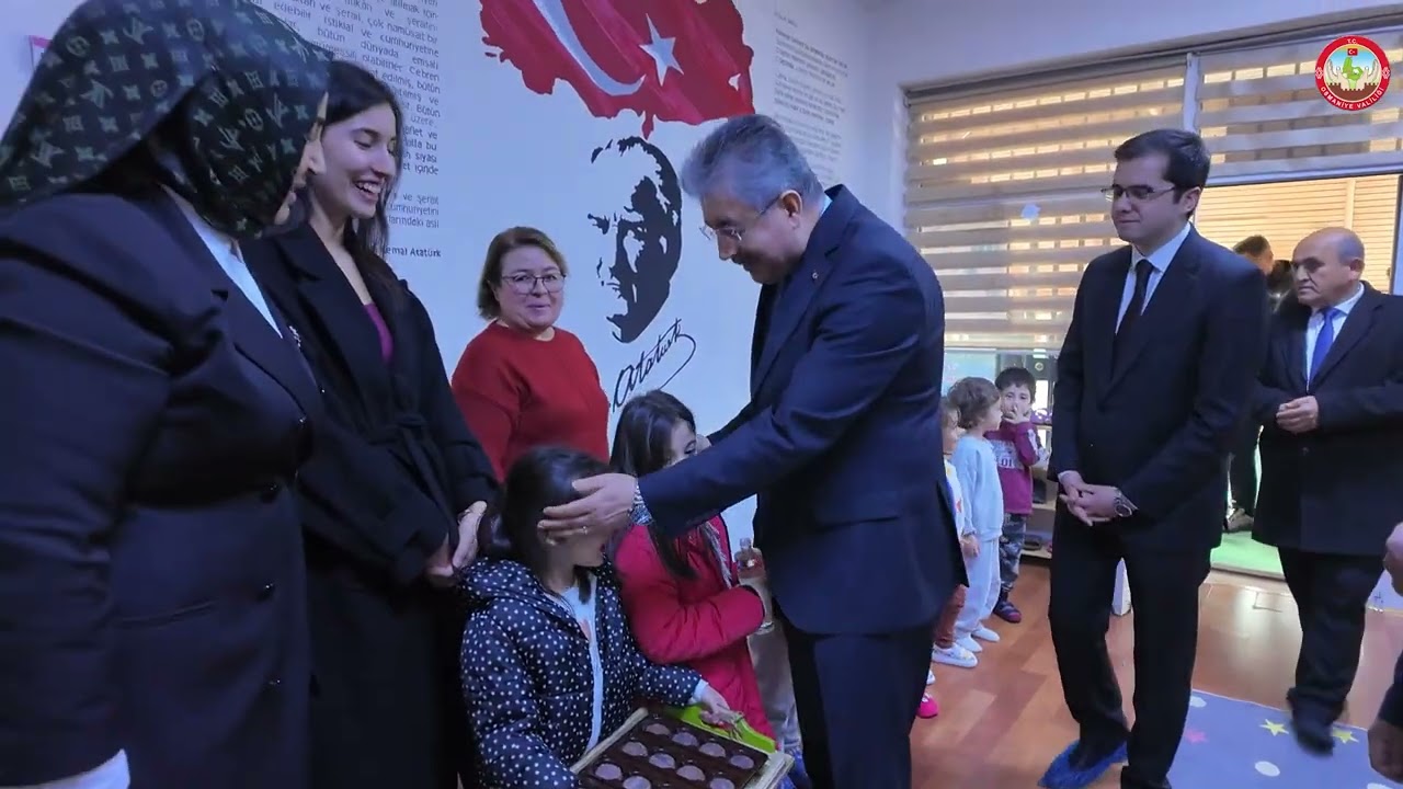 VALİMİZ DR. ERDİNÇ YILMAZ, BAHÇE ANAOKULU’NU ZİYARET ETTİ