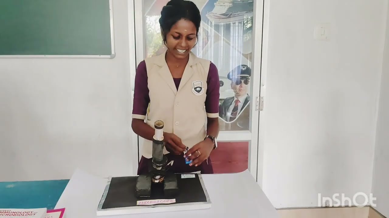 DMLT project - microscope details in Tamil 