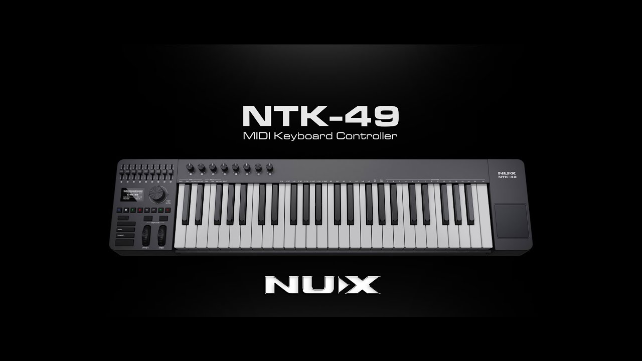 Тестирование Midi-клавиатуры NUX NTK-49 от Джимми Лина
