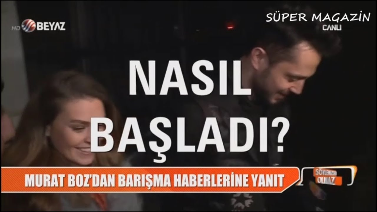 Murat Boz ve Aslı Enver Barıştı Mı? İşte Detaylar / Söylemezsem Olmaz