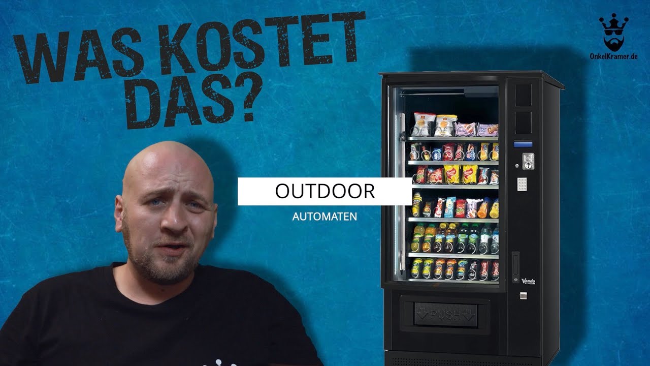 ✅ Outdoor Verkaufsautomat kaufen  KOSTEN UND INFOS