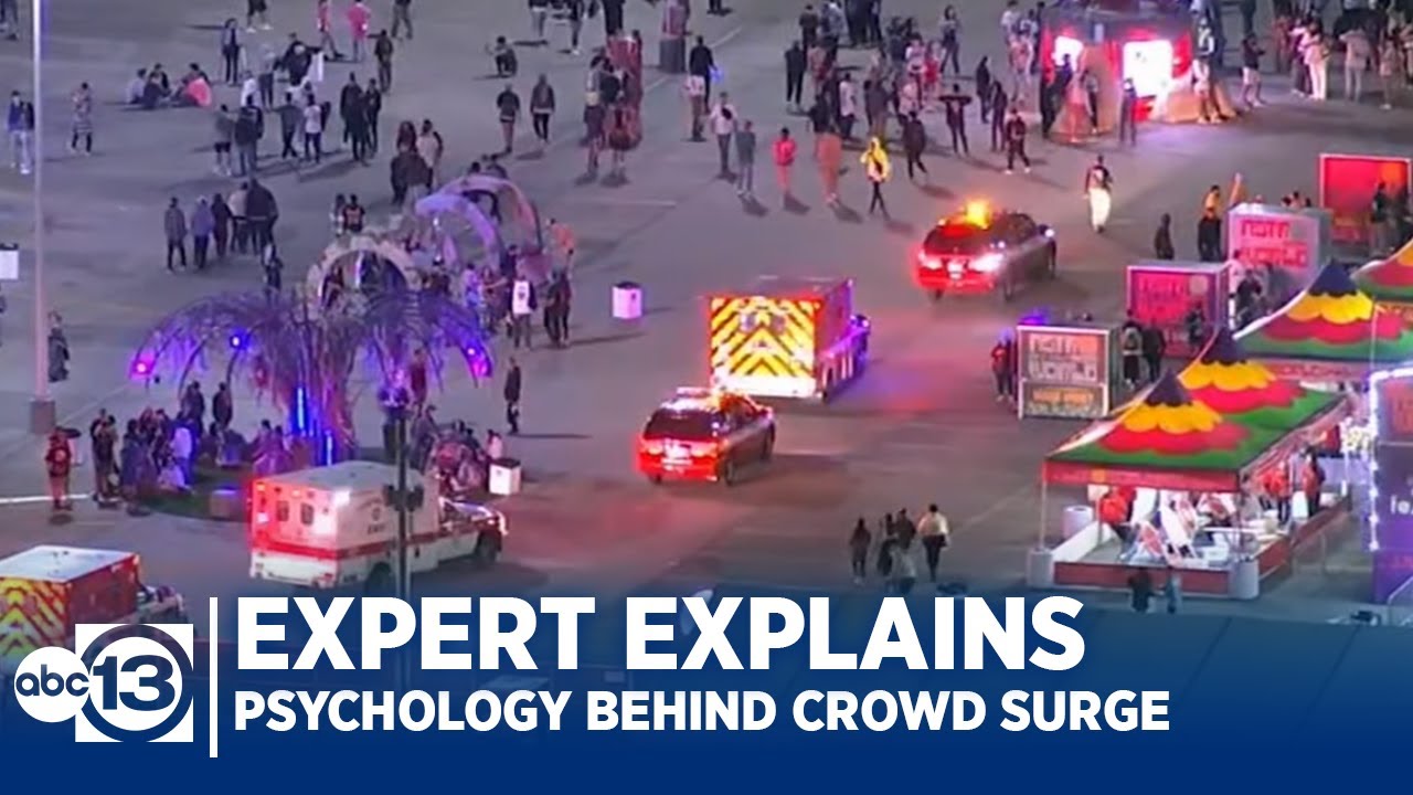 Expert explains psychology behind crowd surge
