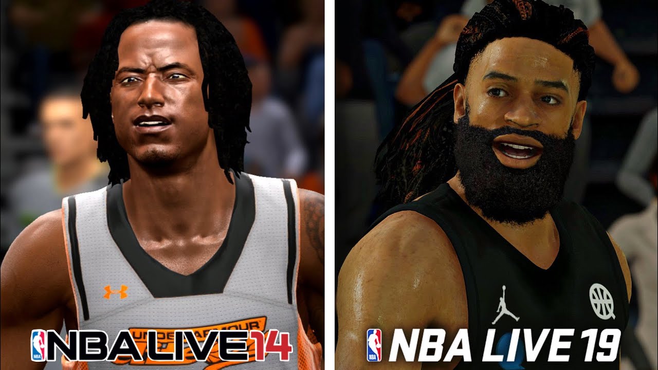 Игра в режиме карьеры на каждом канале NBA LIVE