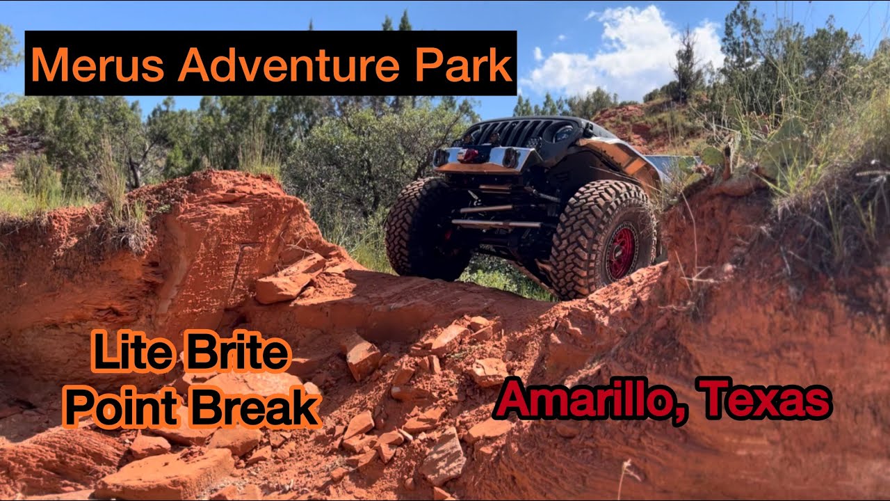 Merus Adventure Park - Jeep Rubicon 392 - Lite Brite and Point Break Trails
