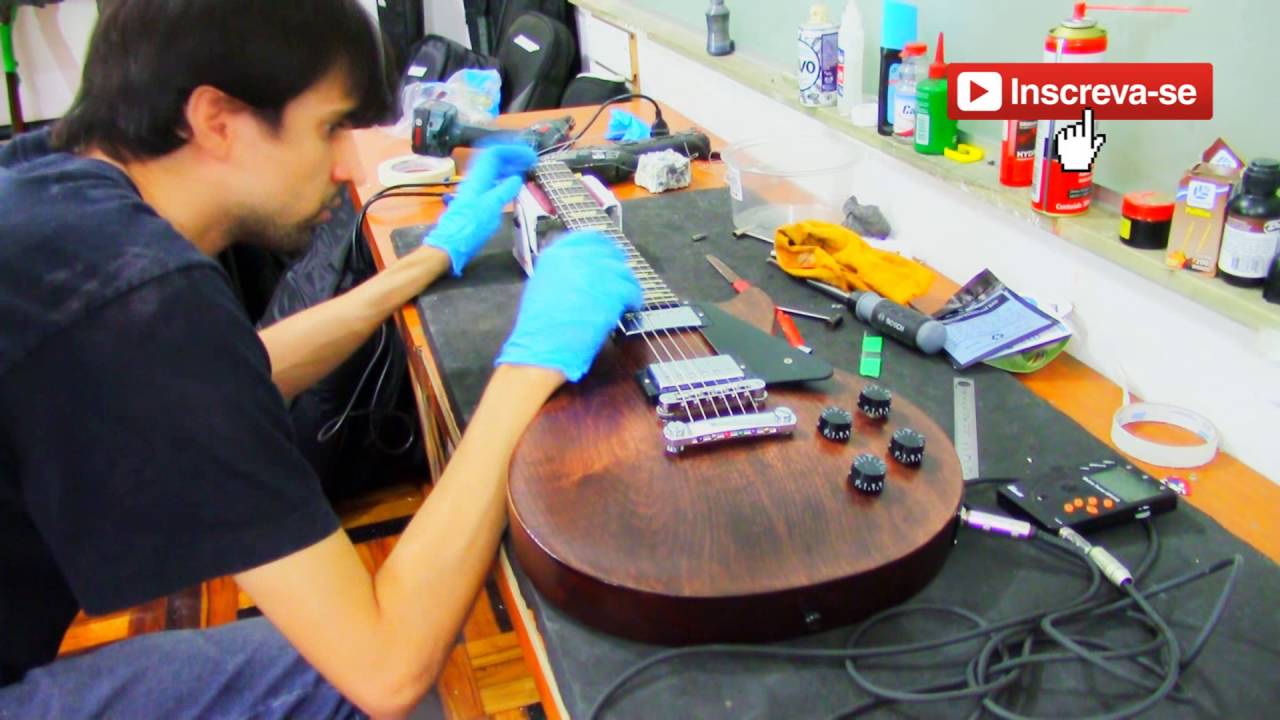Regulagem de Guitarra // Henrique Luthier - Luthier BH