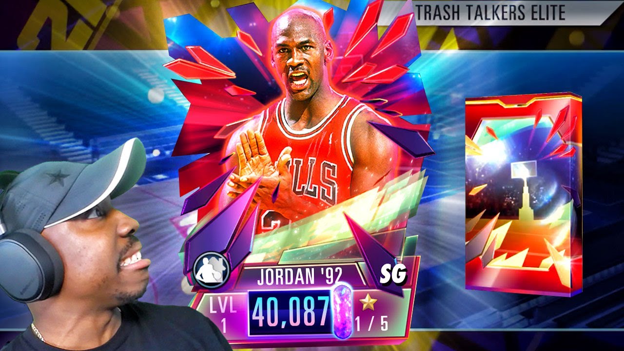GALAXY OPAL MICHAEL JORDAN In TRASH TALKERS PACK OPENING! NBA 2K Mobile Season 3