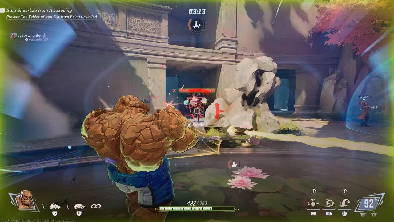 Marvel Rivals - 3Sticky6AF9 and TruckerNation against Heatedfrypan and Trio Reins