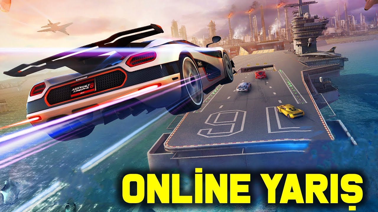 Online Yarışlarda Liderlik ! Asphalt 8 Airborne