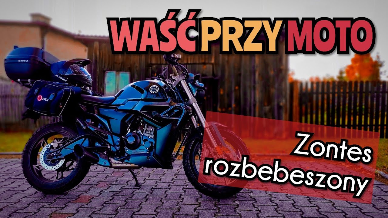 Zontes G1 rozbebeszony, czyli kluczborska masakra kluczem imbusowym.