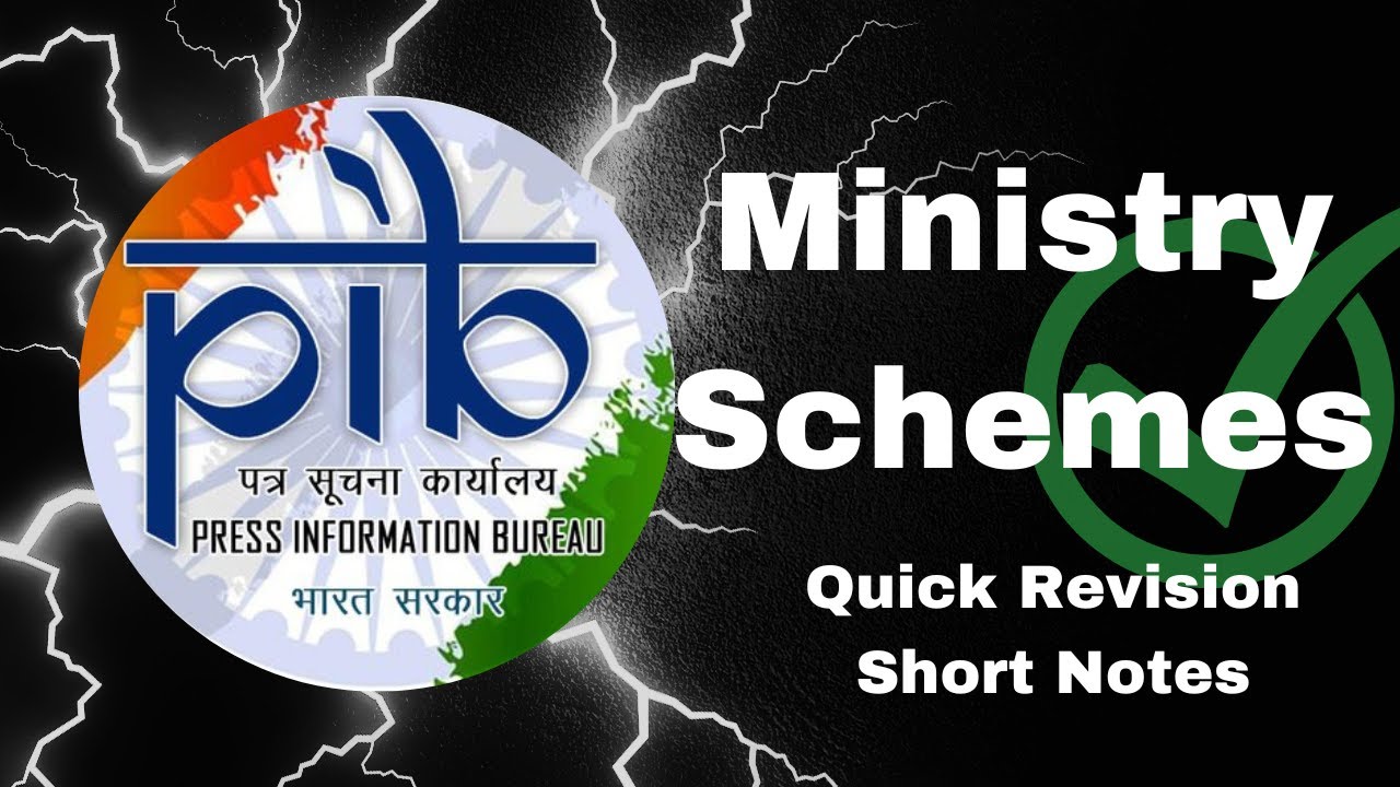 PIB Ministry Schemes | Year End Review 2022 | Quick Revision