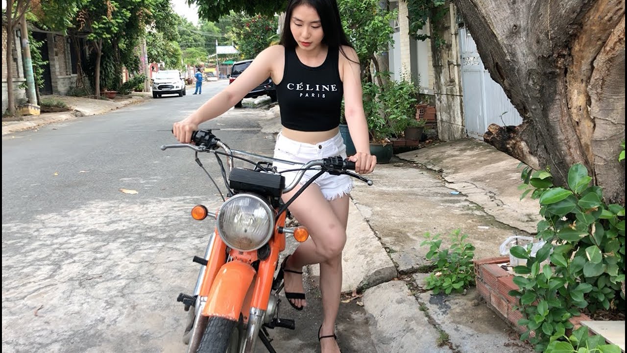 ⚡️ Code 22 ▪️ Kickstart Bike Minks with High Heels