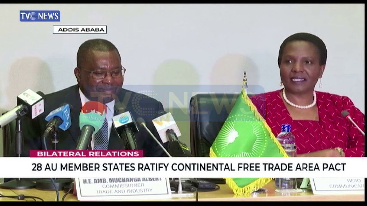 28 AU members ratify Continental Free Trade Agreement