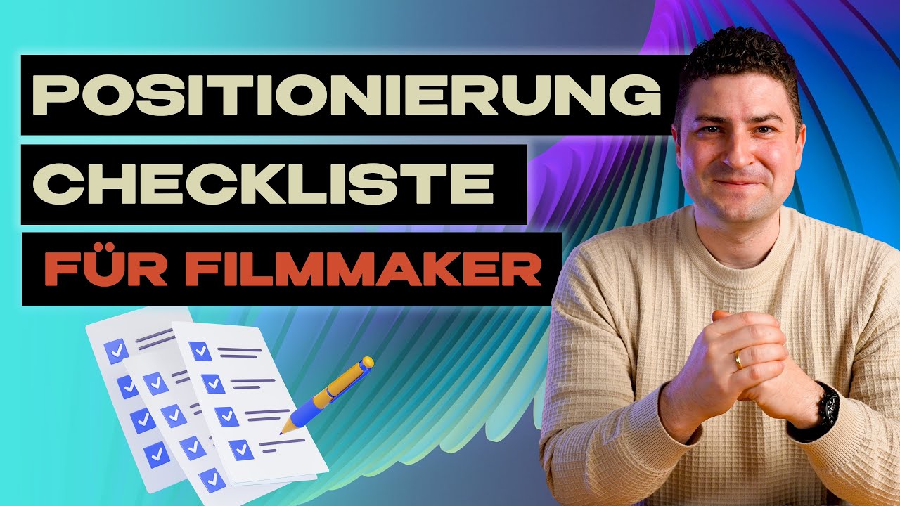 Positionierung als Filmemacher! Erklärt + Checkliste