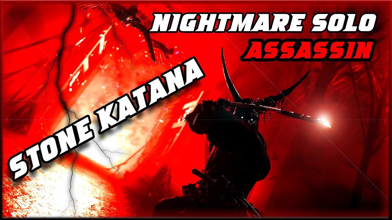 Ghost of Tsushima -  Legends Assassin Nightmare Solo -  Stone Katana