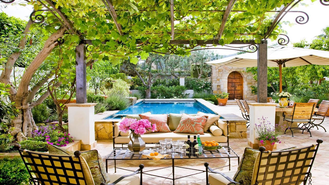 WOW! 100+ MEDITERRANEAN BACKYARD LANDSCAPING DESIGN IDEAS | HOW TO DESIGN EAST GARDEN&nbsp;LANDSCAPE