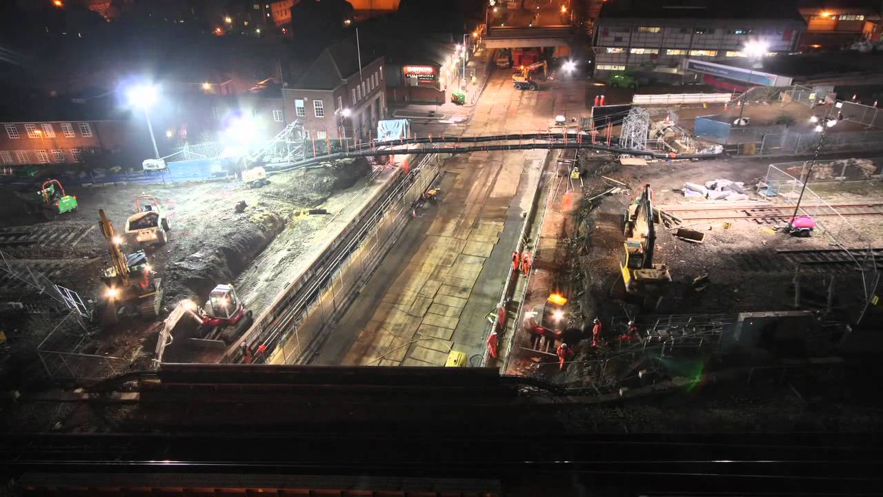 Crossrail Caversham Bridge Construction