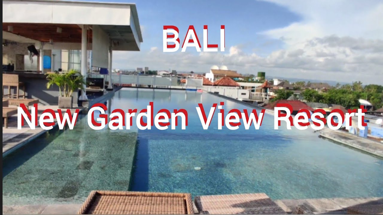 屋上プールからの絶景 ニューガーデンビューリゾートNew Garden View Resort
