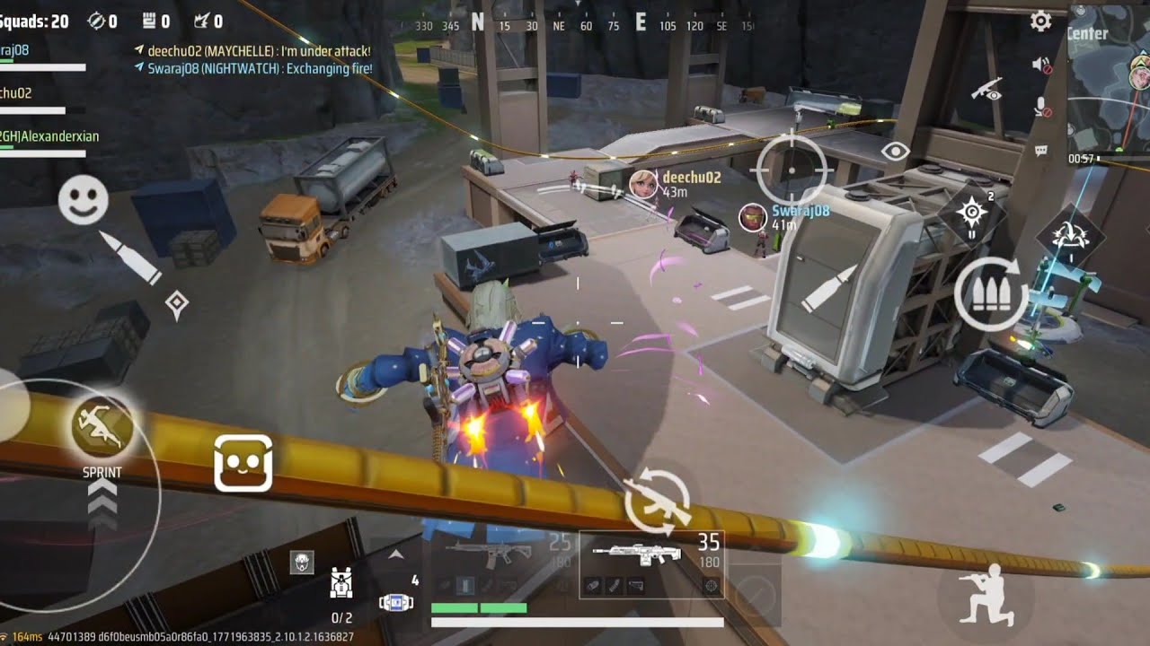 Farlight84 gameplay battle royale Peak Graphics+ 60fps using Beau 