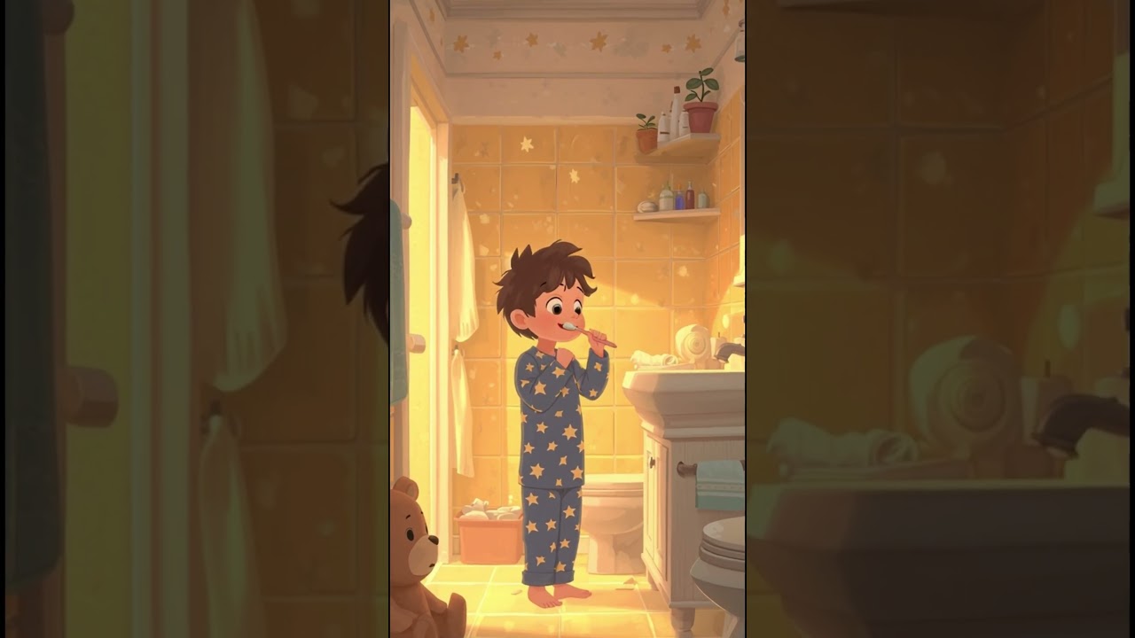 Good Night Song for Kids 🌟 | Bedtime Lullaby with Stars & Moon | Sleep Song