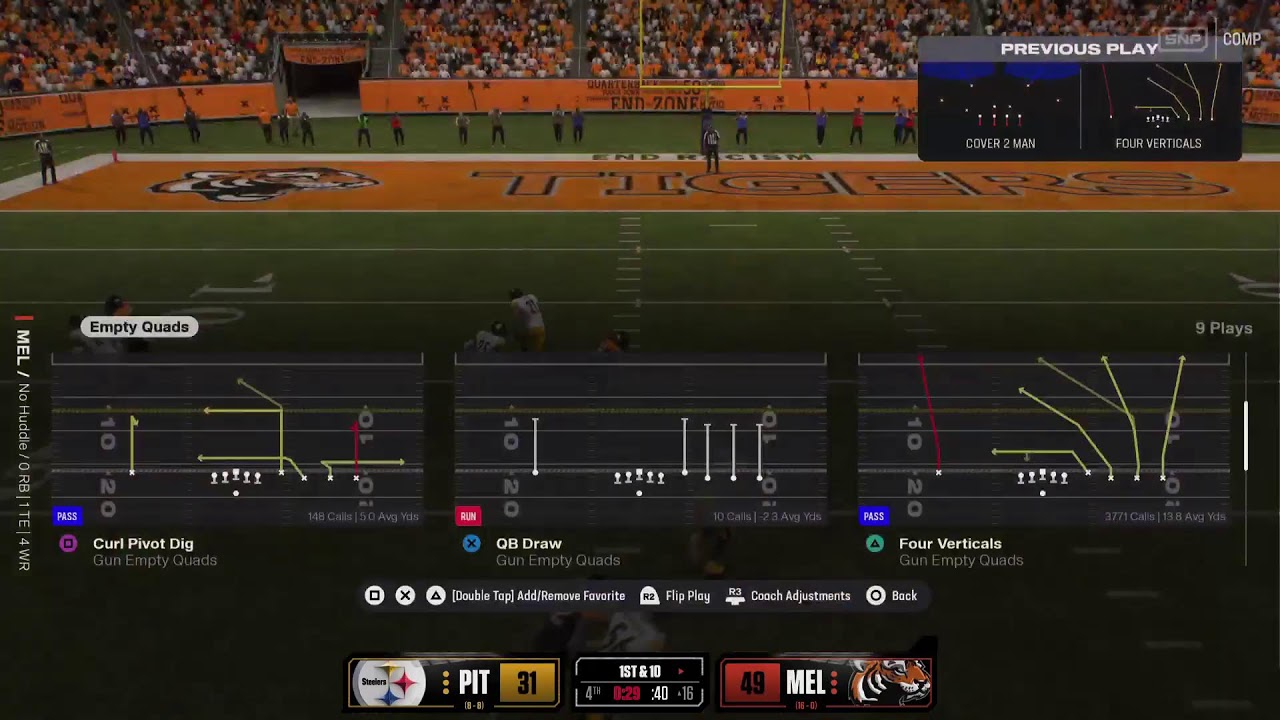 Madden 26 Franchise Gameplay