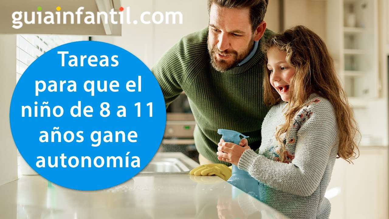 Cómo fomentar la autonomía de los niños de 8 a 11 años | Educar en la responsabilidad desde casa