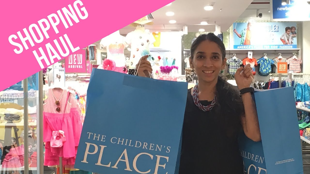 The Children's Place Shopping Haul + GIVEAWAY