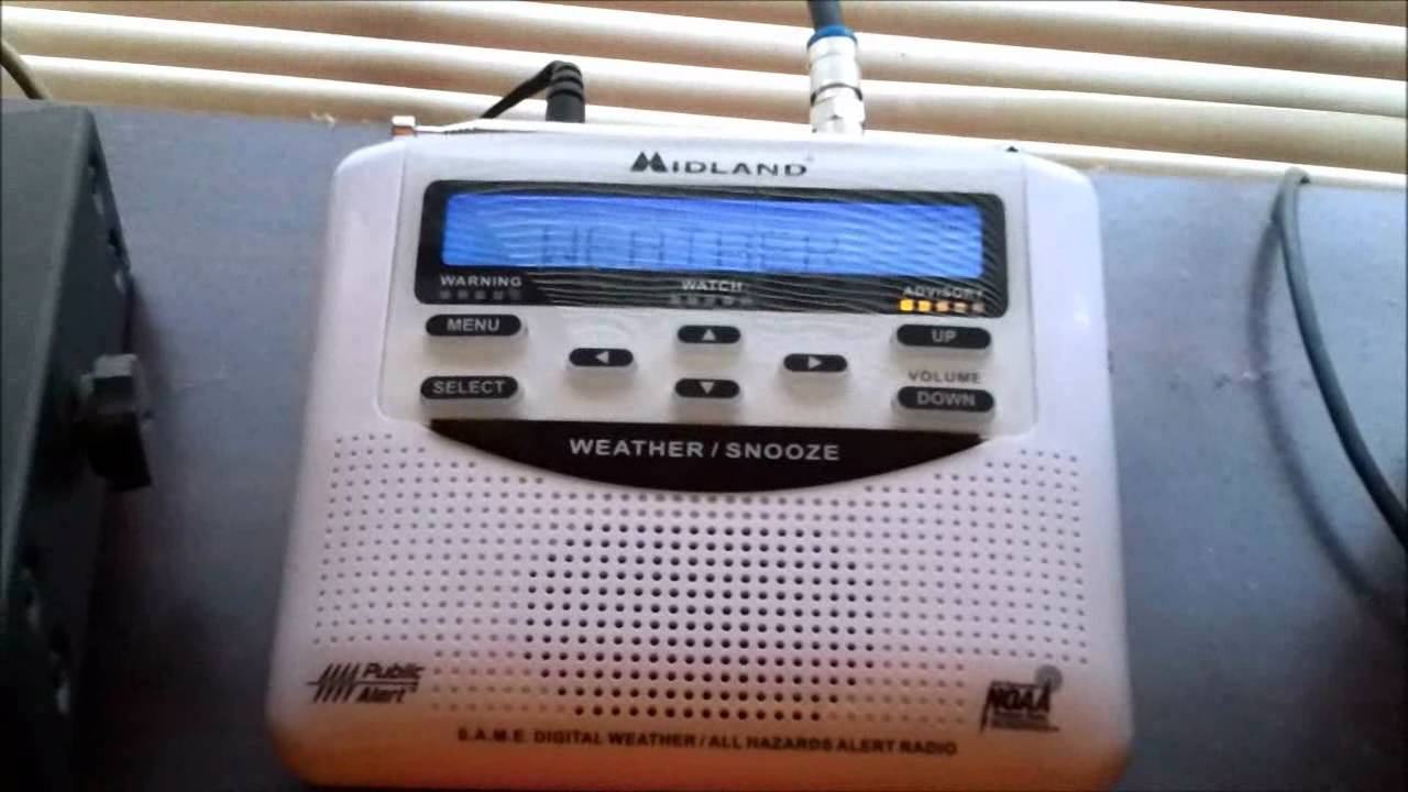 NOAA Weather Radio Outage And Paul Doing The Current Observations! 6-27-12