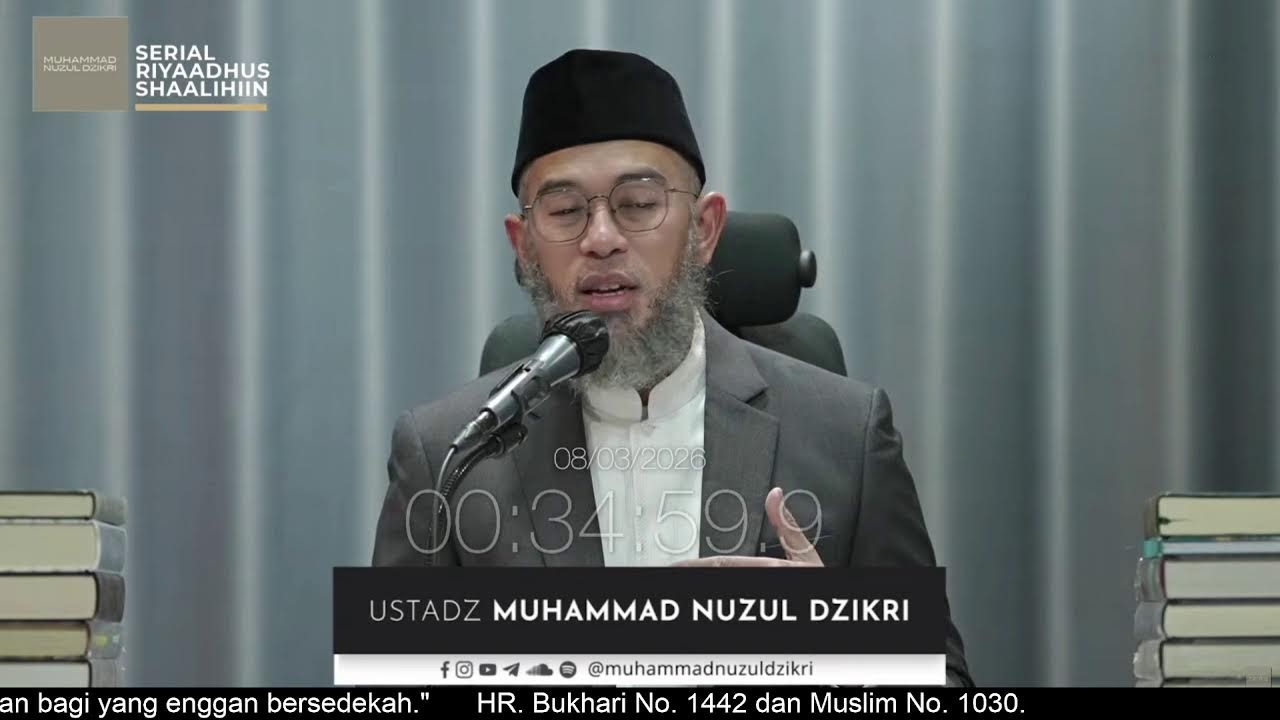 2049. Riyaadhus Shaalihiin | Ustadz Muhammad Nuzul Dzikri