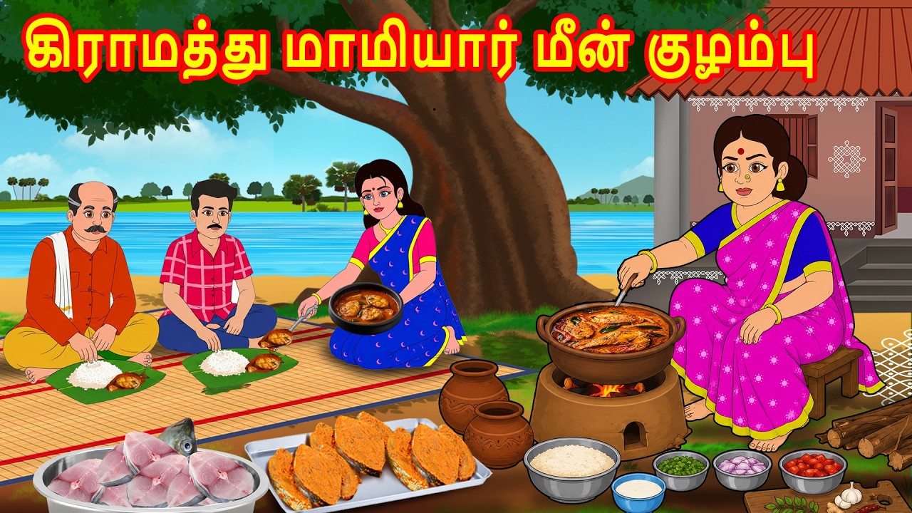 கிராமத்து மாமியார் மீன் குழம்பு | Mamiyar Marumagal | Tamil Stories | Tamil Kathaikal | Anjali Tv
