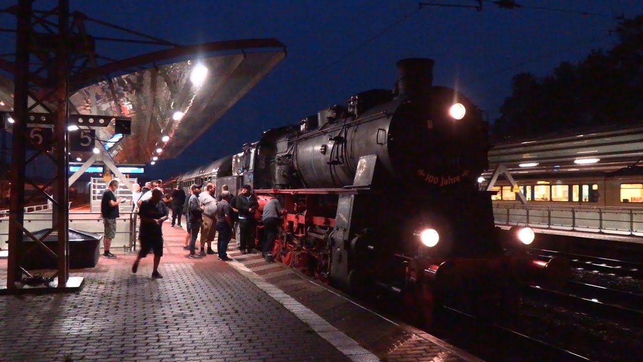 Parow&oacute;z 58 311 i ciężki pociąg piaskowy 1900t (HD)