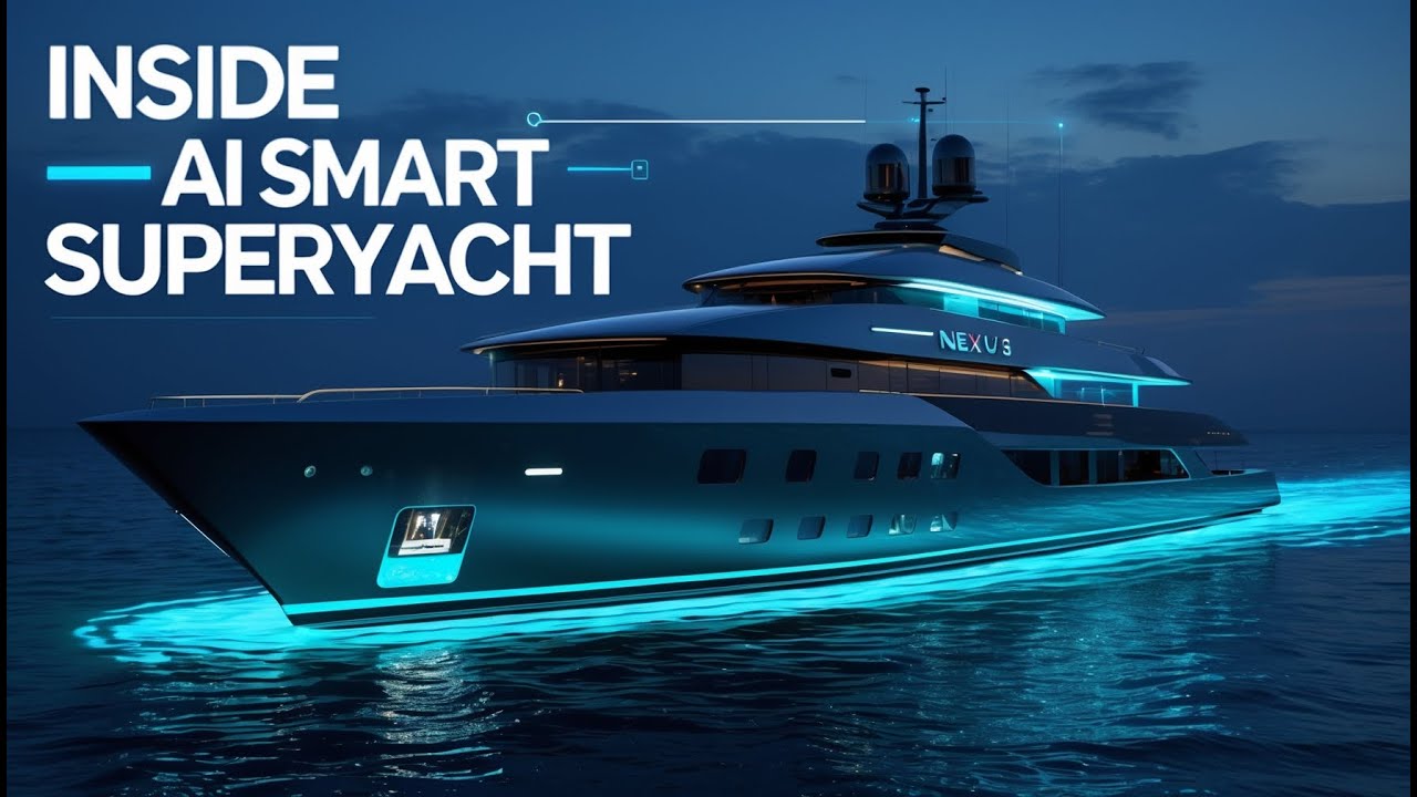 Inside the AI Smart Superyacht 