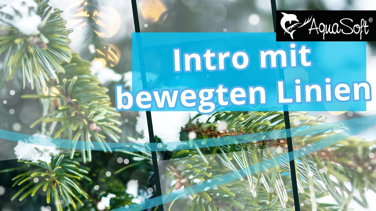 ANLEITUNG | Intro mit wachsenden Linien ➡⬆