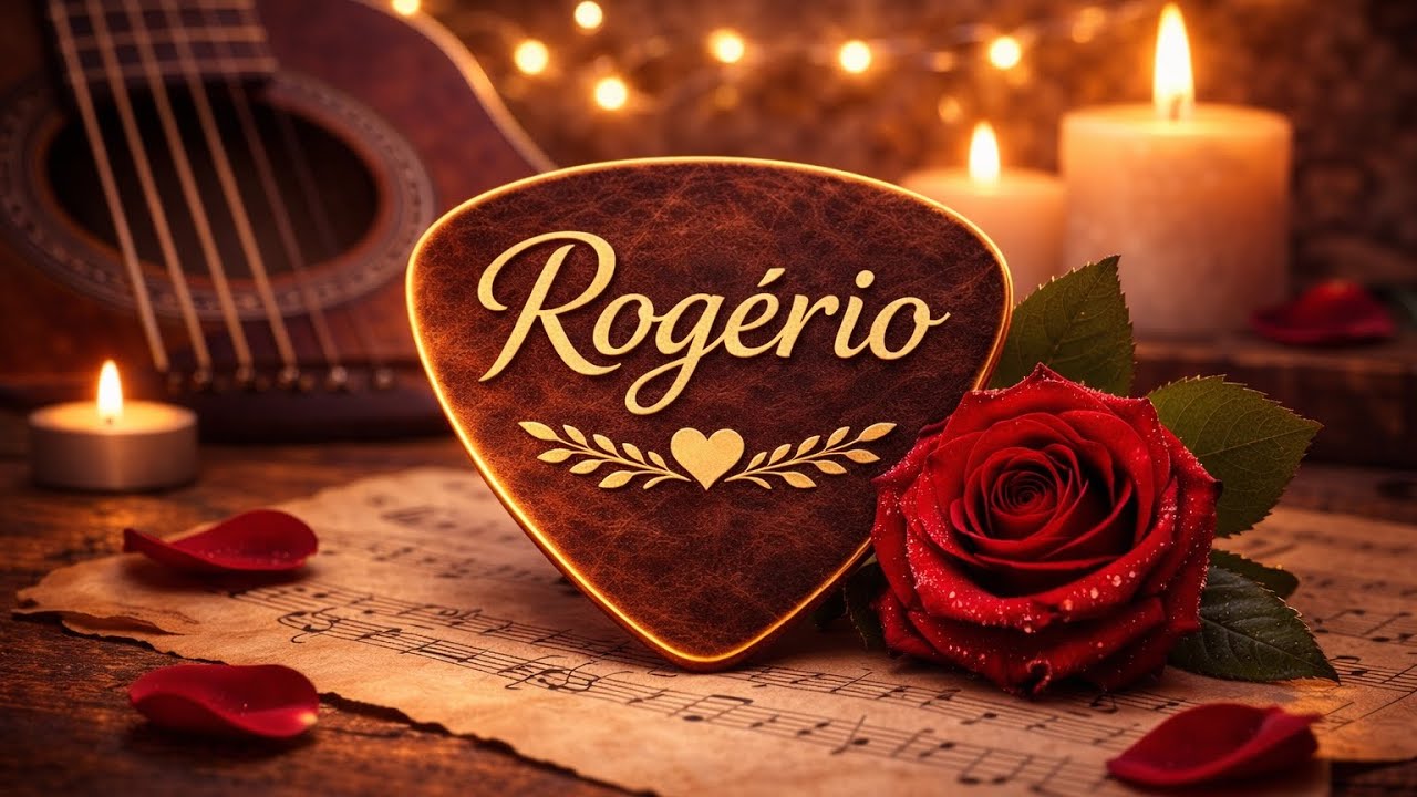 Rogério | Seu Nome em Canção 🌹