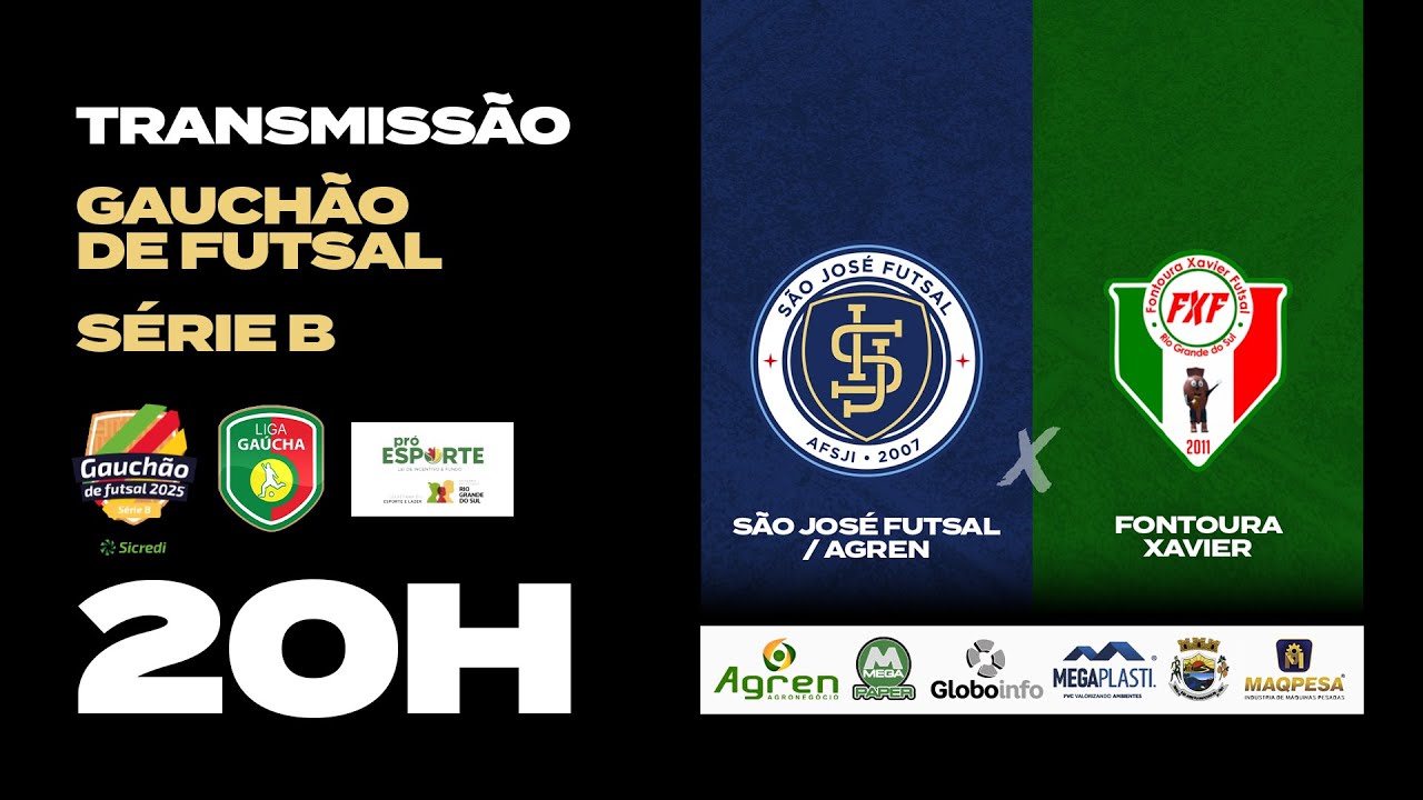 SÃO JOSÉ X FONTOURA XAVIER - Gauchão de Futsal Série B