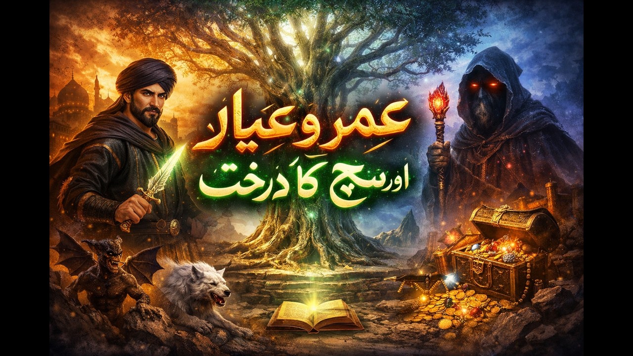 عمرو عیار اور سچ کا درخت | Umro Ayyar and the Tree of Truth | Magical Urdu Story