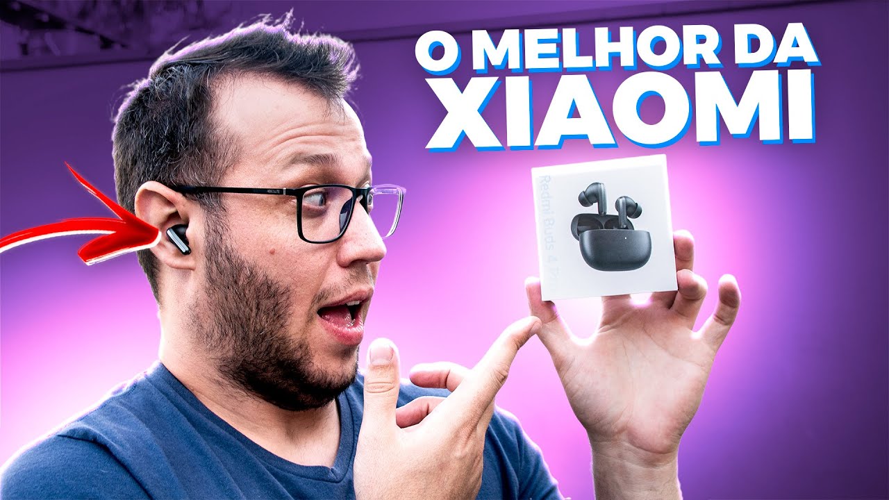 O MELHOR FONE TWS XIAOMI? Redmi Buds 4 Pro t&aacute; na M&Atilde;O!
