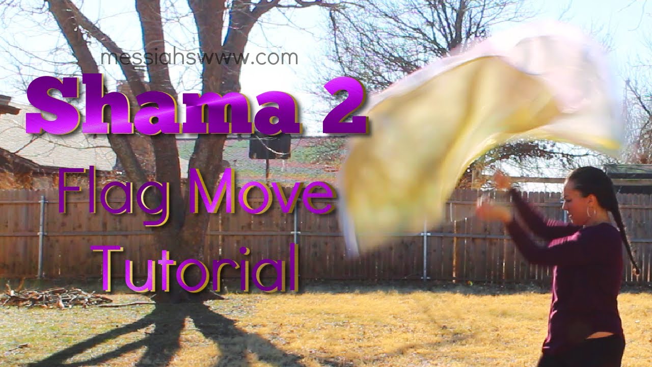 Shama 2 Flag Tutorial / Flag Pattern / Worship Flags