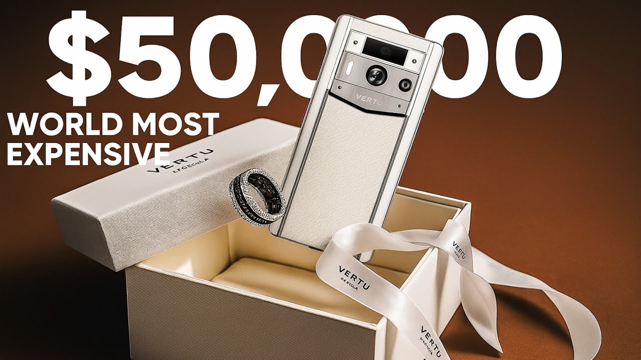 VERTU | $50,000 The Most Expensive Mobile Phone In The World | GOLD PHONE | TECHFACTS IN ENGLISH 