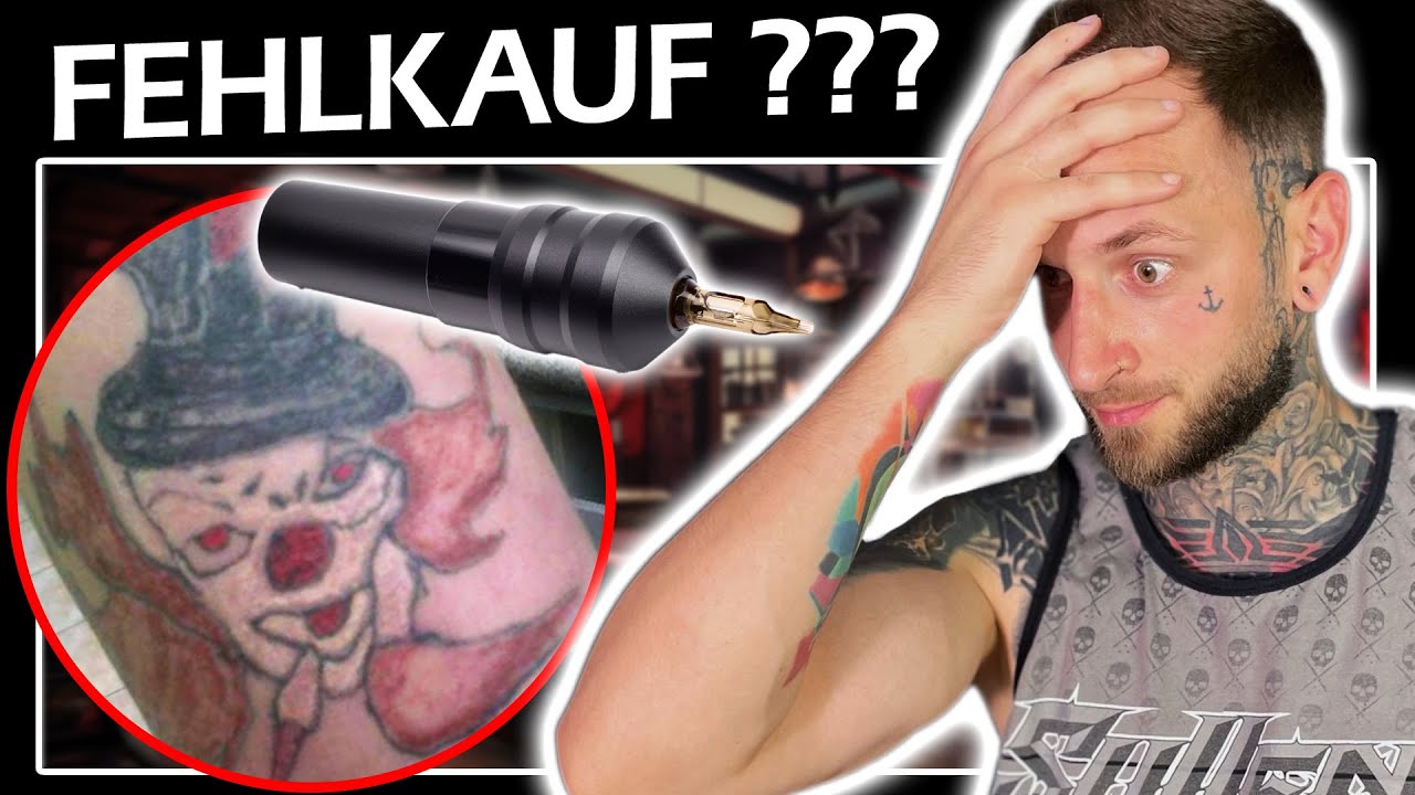 Neue Maschine - ACUS M1 plus - Clown Tattoo