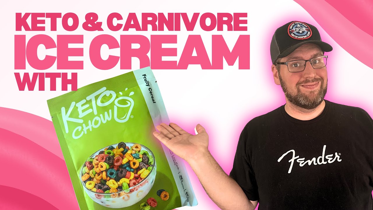CARNIVORE and Keto Ice Cream: No Churn and DELICIOUS Featuring Flavor by @KetoChowYoutube