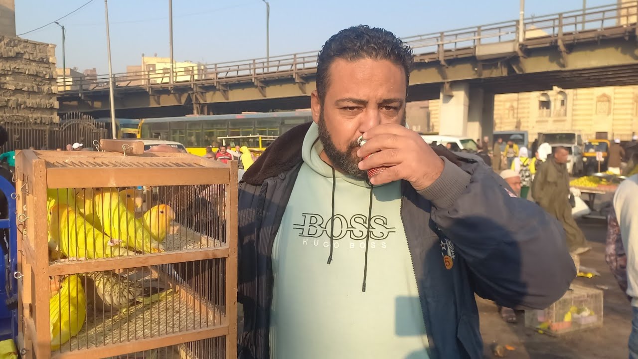 توقف اللم💚اليوم من اجمال أيام سوق الأحد ١٨يناير⁉️شوف الناس باعت ايه وبكام🌶وأسعار العصافير من السوق⁉️