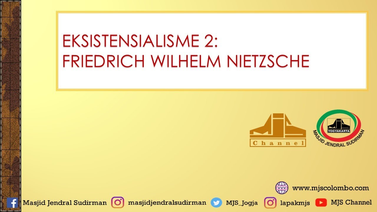 Ngaji Filsafat 32 : Friedrich Wilhelm Nietzsche - Eksistensialisme #2