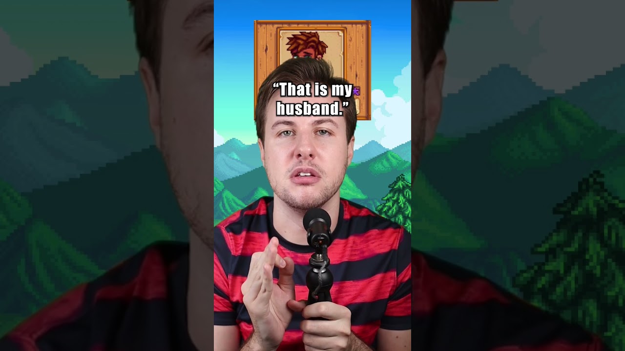 What your love interest in Stardew Valley says about you! #stardewvalley #shorts