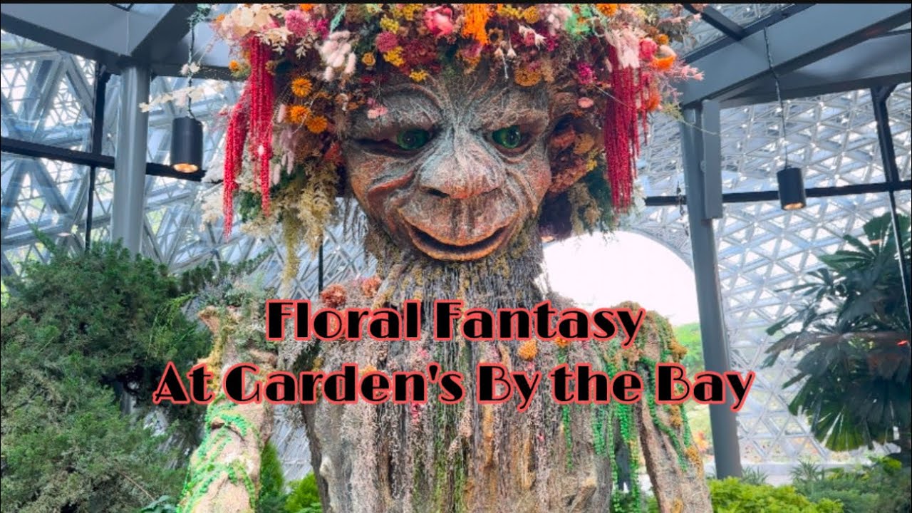 Amazing Floral Fantasy At Gardens By The Bay Singapore #flowers #travel #amazing #fantasy