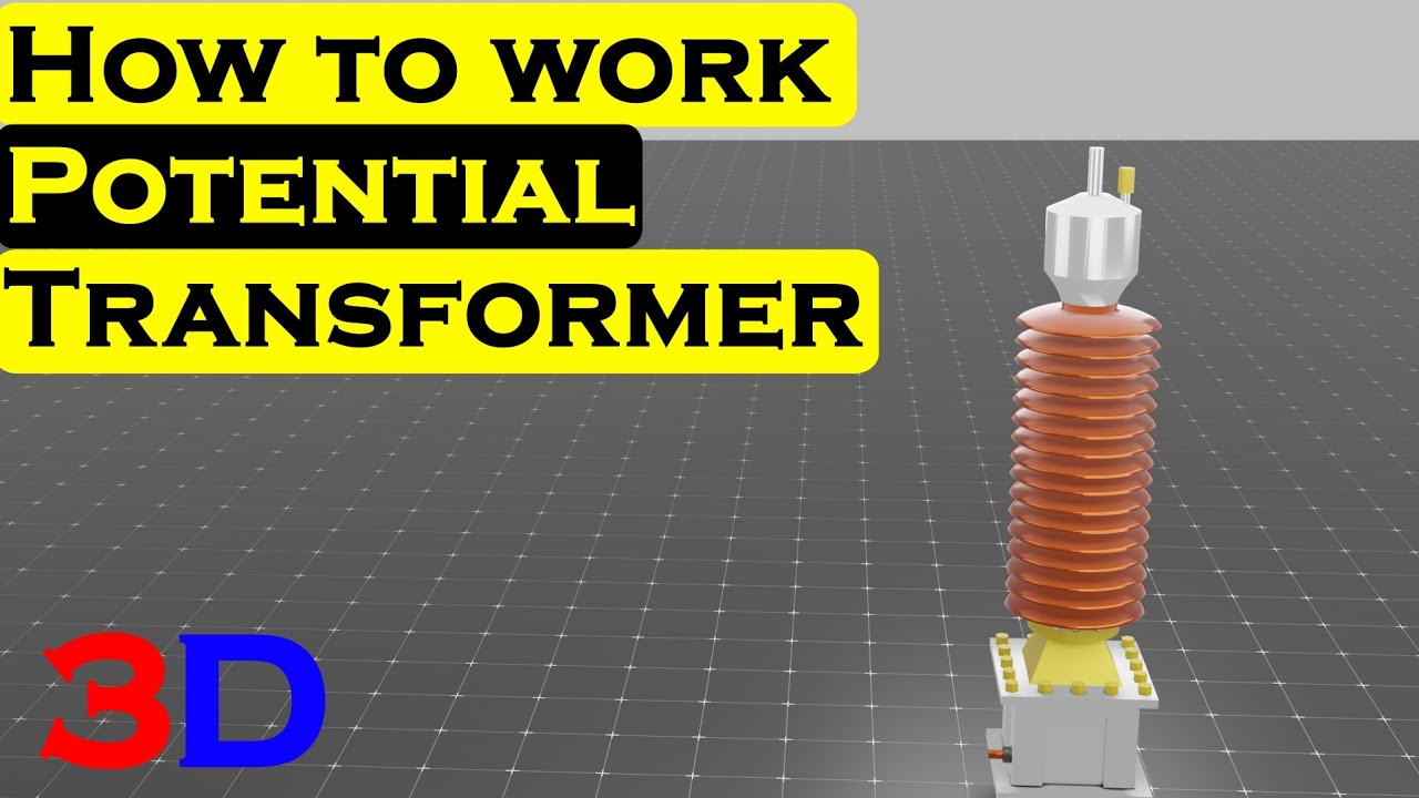 Potential Transformer working in Hindi 3D animation , How to work potential Transformer , PT work