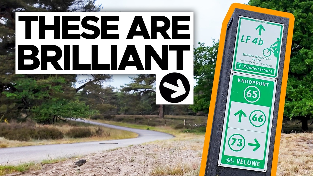 The signs that guide Dutch cyclists | NL by Bike - Day 5
