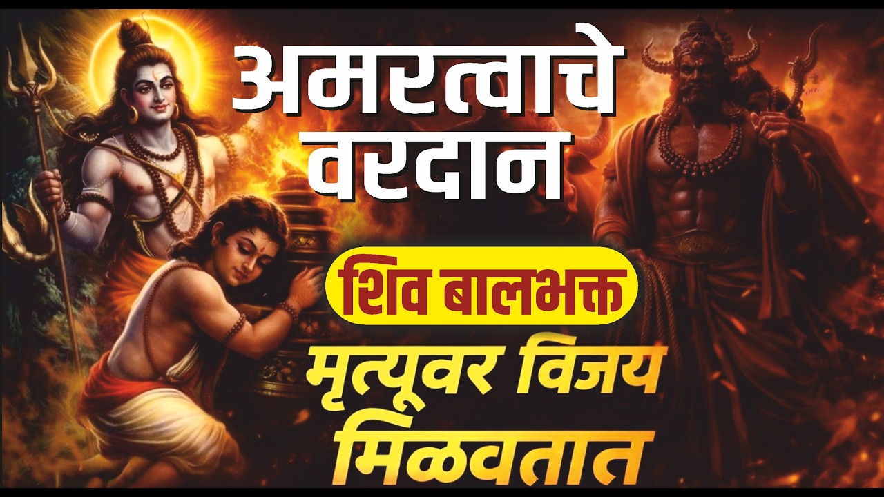 श्रद्धा आणि चिकाटीची शक्ती: ऋषी मार्कंडेय, यमराज आणि भगवान शिव यांची कथा | Story of Markandeya Rishi