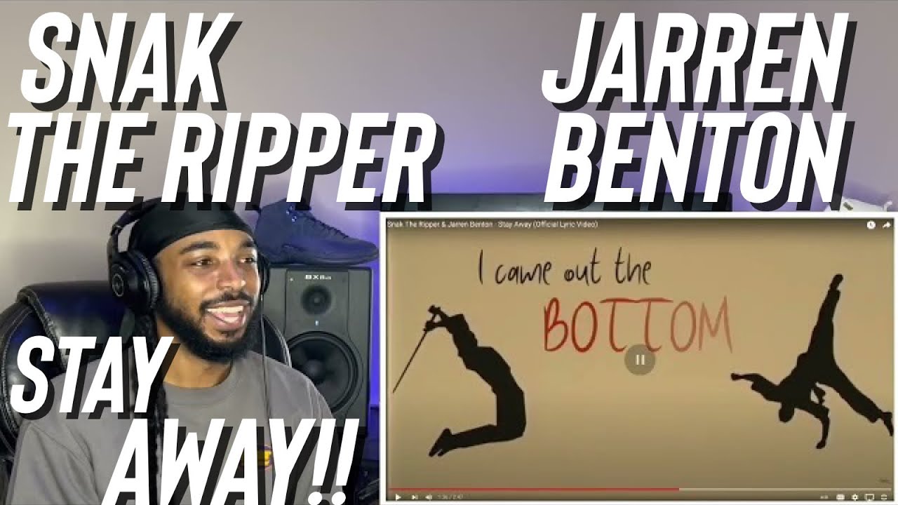 Snak The Ripper & Jarren Benton - Stay Away (Official Lyric Video) [Reaction]